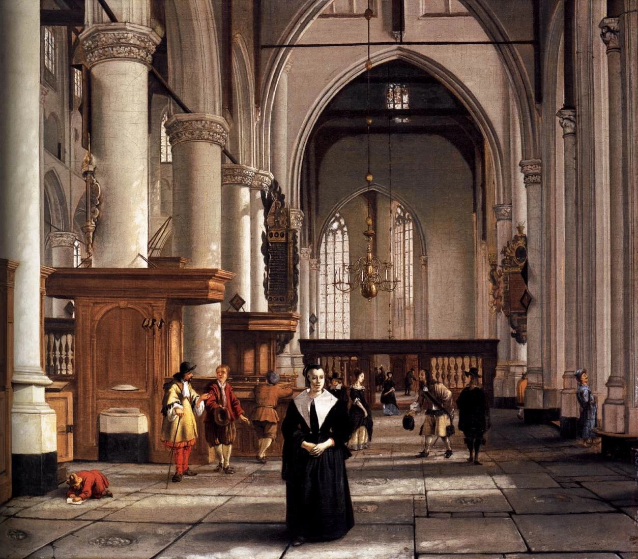 Interno del Laurenskerk, Rotterdam - Mauritshuis, The Hague